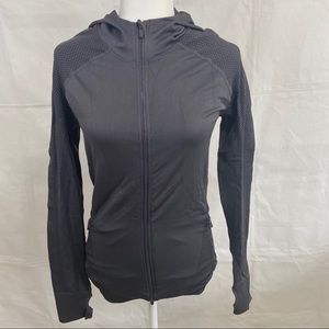 Fabletics Seamless Long Sleeve Zip-Up Hoodie